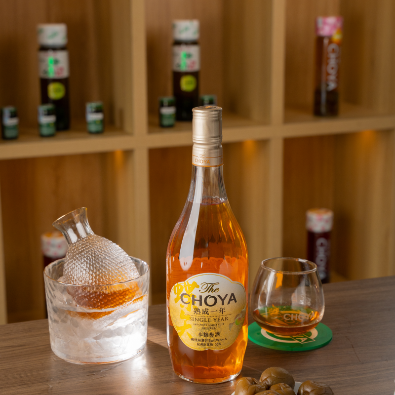 Rượu mơ Choya Single Year