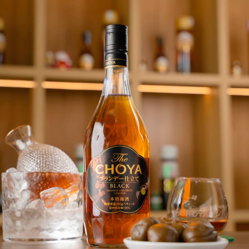 Rượu mơ Choya Black