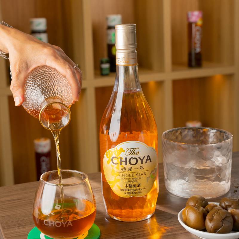 Rượu mơ choya single year